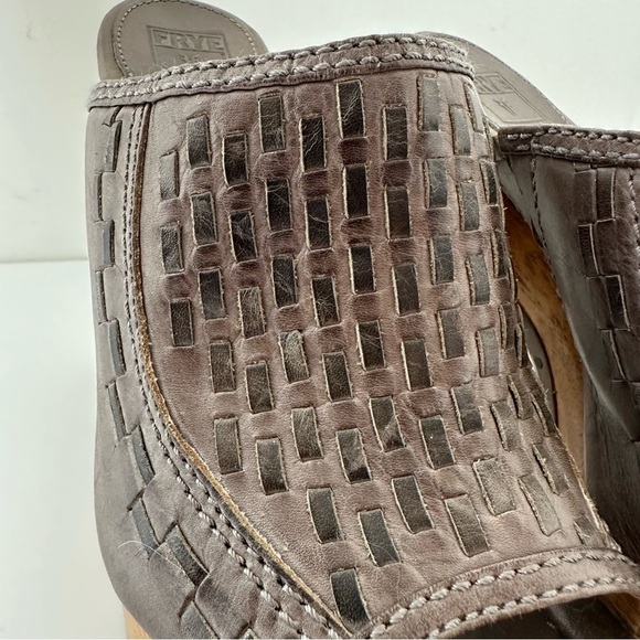 Frye Tamara woven slide women’s leather sandals size 8.5 - Picture 16 of 17